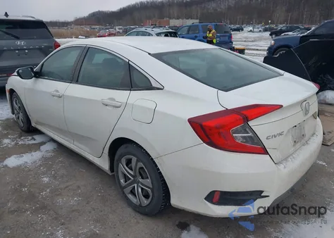 2016 Honda Civic Lx из США, поврежденный, VIN 19XFC2F50GE200264